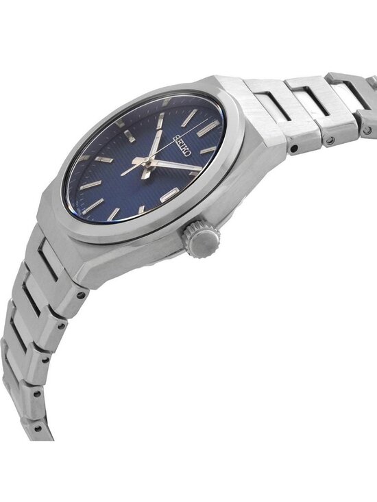 NWT Seiko Essentials Quartz Blue Dial Ladies Watch